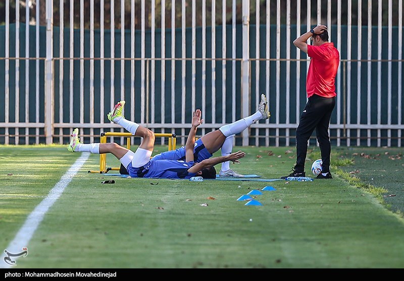 تصاویر: اولین تمرین تیم ملی فوتبال به سرمربیگری کارلوس کی&zwnj;روش