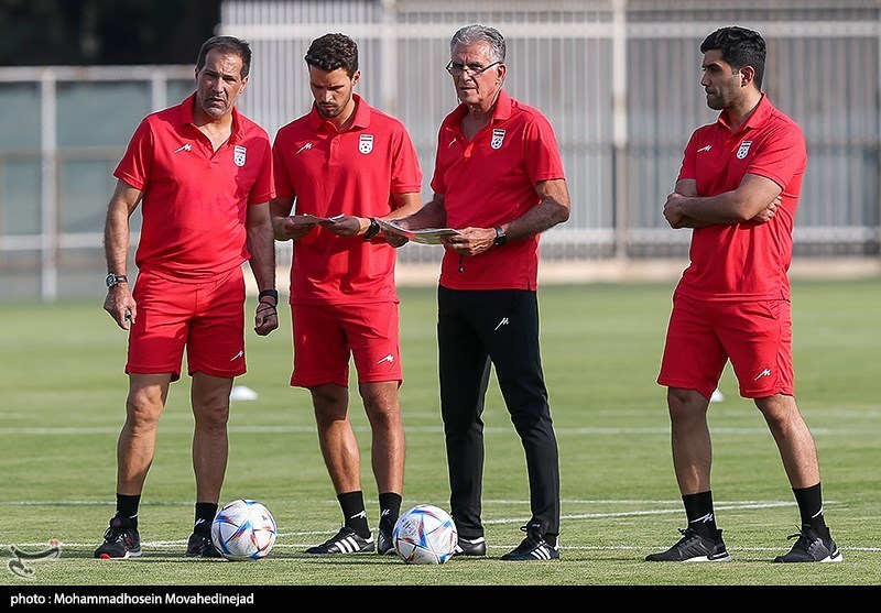 تصاویر: اولین تمرین تیم ملی فوتبال به سرمربیگری کارلوس کی&zwnj;روش