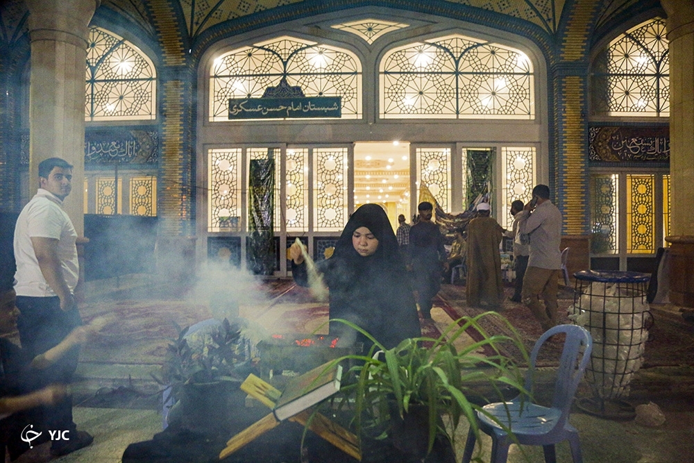 تصاویر: میزبانی از زائران اربعین در قرارگاه مردمی اربعین قم