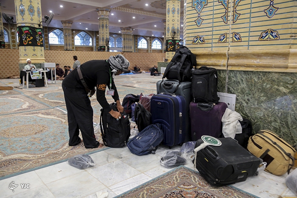 تصاویر: میزبانی از زائران اربعین در قرارگاه مردمی اربعین قم