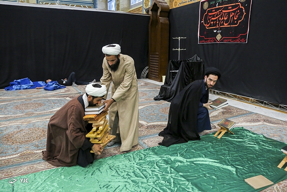 تصاویر: میزبانی از زائران اربعین در قرارگاه مردمی اربعین قم