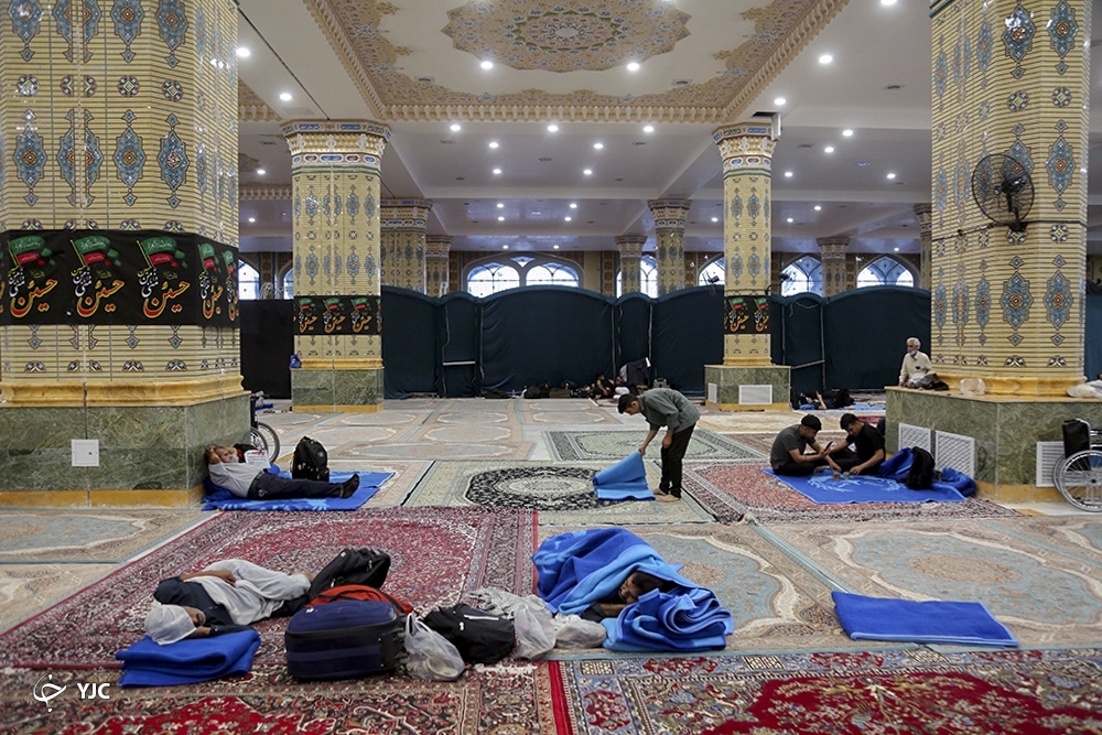 تصاویر: میزبانی از زائران اربعین در قرارگاه مردمی اربعین قم