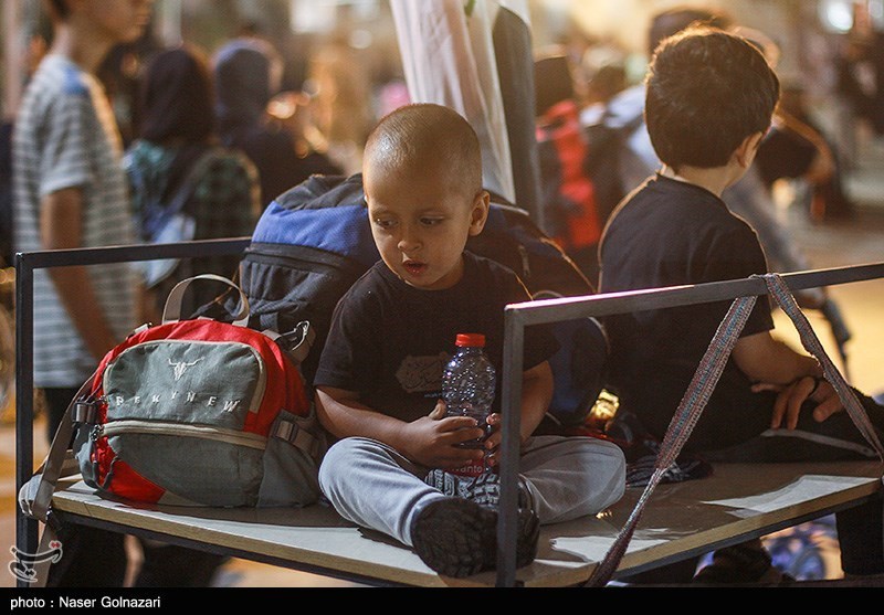 تصاویر: تردد زائران اربعین حسینی در مرز مهران
