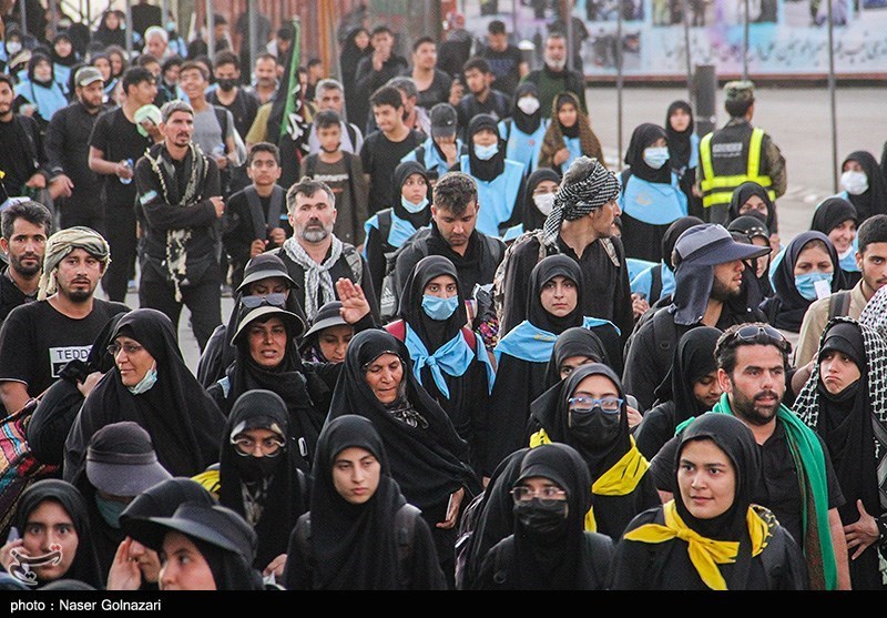 تصاویر: تردد زائران اربعین حسینی در مرز مهران