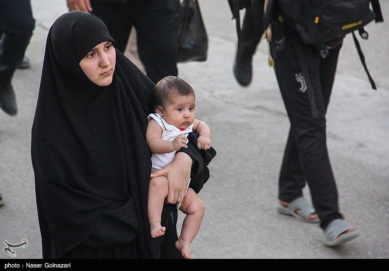 تصاویر: تردد زائران اربعین حسینی در مرز مهران