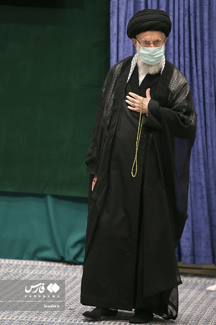 تصاویر: مراسم عزاداری اربعین حسینی با حضور مقام معظم رهبری