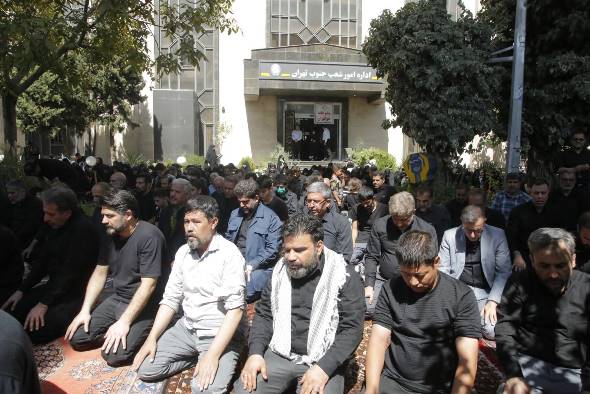 خدمت رسانی موکب بانک ملی ایران به دلدادگان اربعین حسینی در تهران