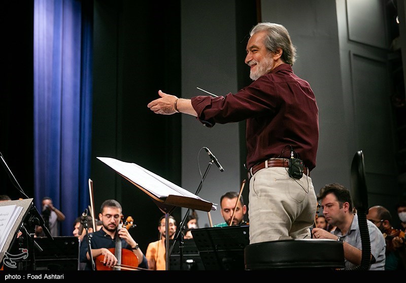 تصاویر: تمرین ارکستر ملی ایران