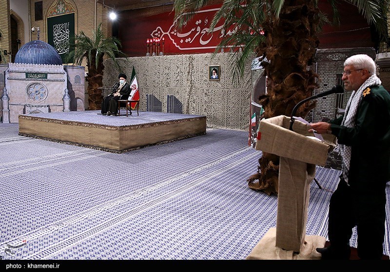 تصاویر: دیدار پیشکسوتان دفاع مقدس و خانواده&zwnj;های شهدا با مقام معظم رهبری