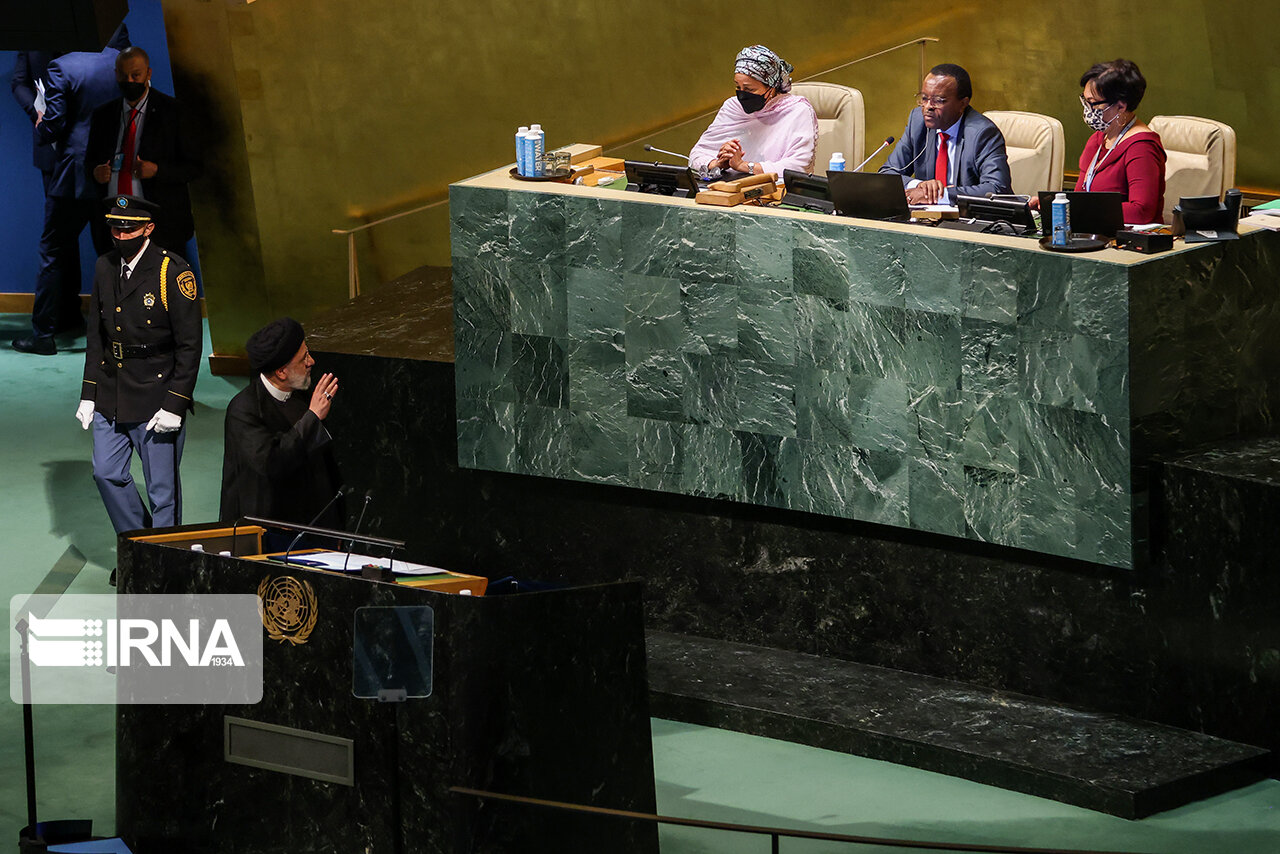 تصاویر: سخنرانی رئیس جمهور در مجمع عمومی سازمان ملل