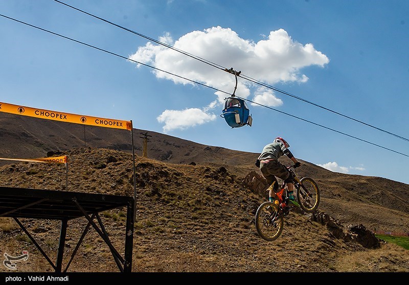 تصاویر: مسابقه جایزه بزرگ دوچرخه سواری کوهستان رشته دانهیل