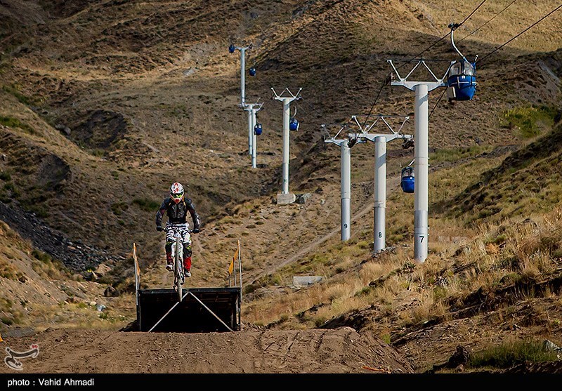 تصاویر: مسابقه جایزه بزرگ دوچرخه سواری کوهستان رشته دانهیل