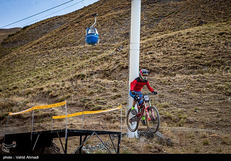 تصاویر: مسابقه جایزه بزرگ دوچرخه سواری کوهستان رشته دانهیل