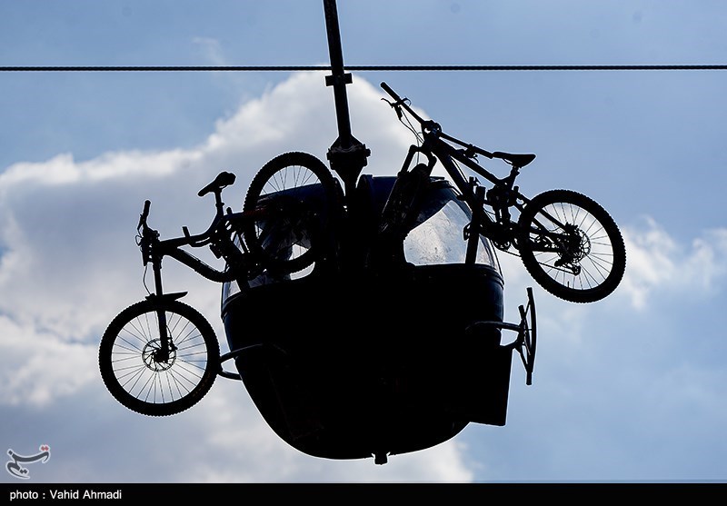 تصاویر: مسابقه جایزه بزرگ دوچرخه سواری کوهستان رشته دانهیل