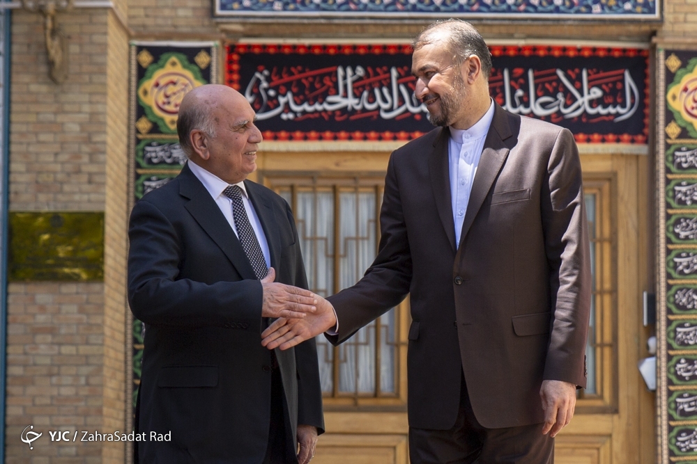تصاویر: دیدار وزیر امور خارجه عراق با حسین امیرعبداللهیان