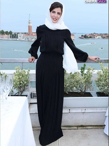 نخستین تصاویر از لیلا حاتمی در جشنواره ونیز / ستاره سینمای ایران در مهمانی پیش از شروع فستیوال