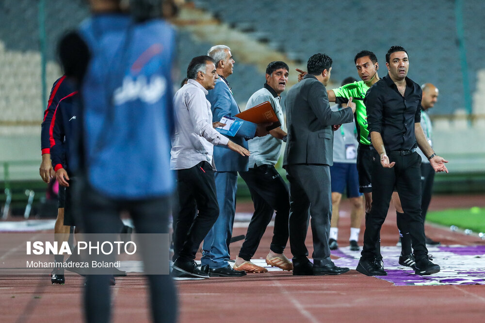 تصاویر: هفته هشتم لیگ برتر فوتبال؛ استقلال - فولاد استقلال
