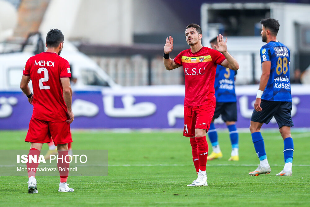 تصاویر: هفته هشتم لیگ برتر فوتبال؛ استقلال - فولاد استقلال