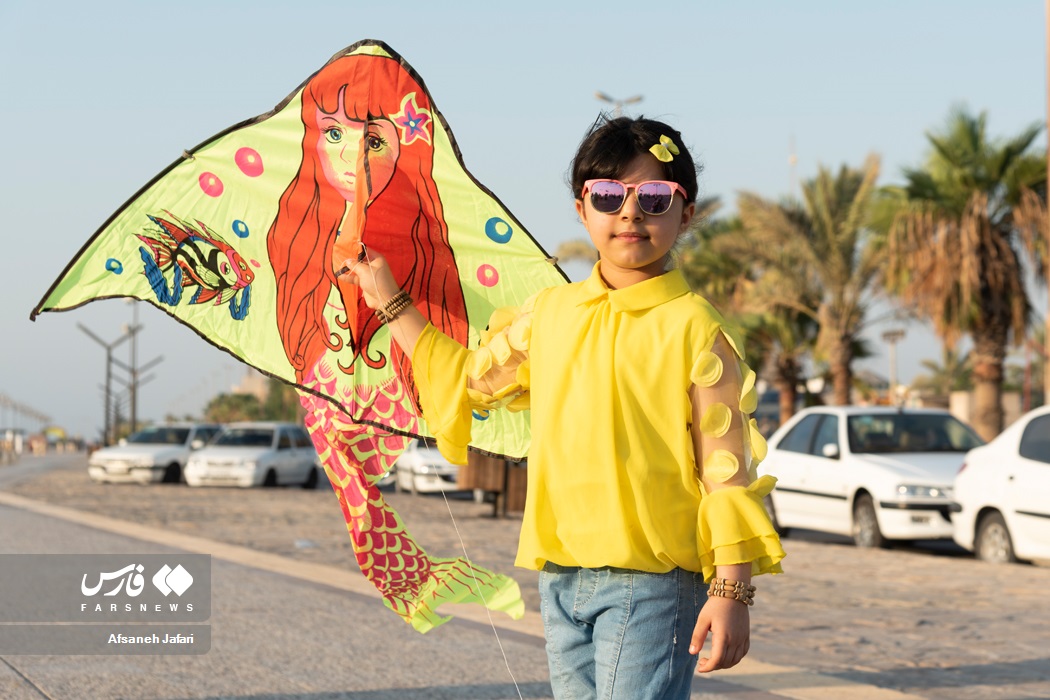 تصاویر: ساحل بادبادک‌ها در بوشهر