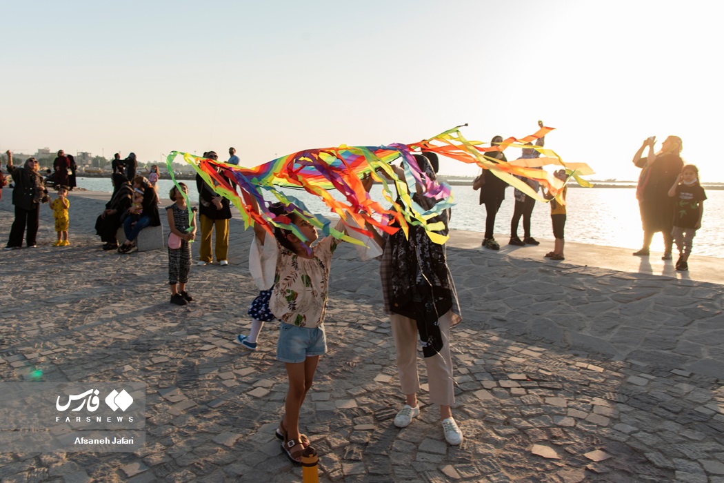 تصاویر: ساحل بادبادک‌ها در بوشهر