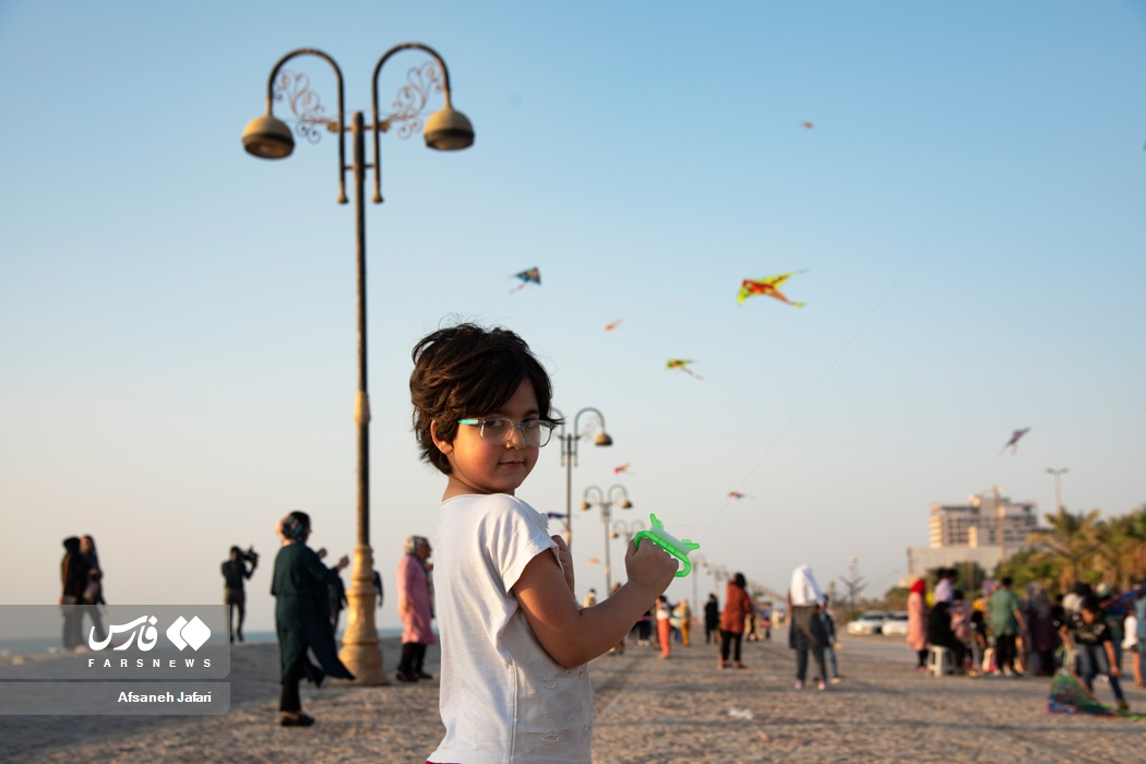 تصاویر: ساحل بادبادک‌ها در بوشهر