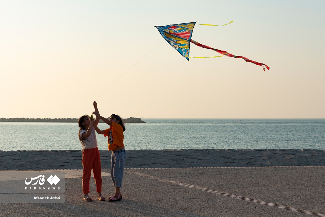 تصاویر: ساحل بادبادک‌ها در بوشهر