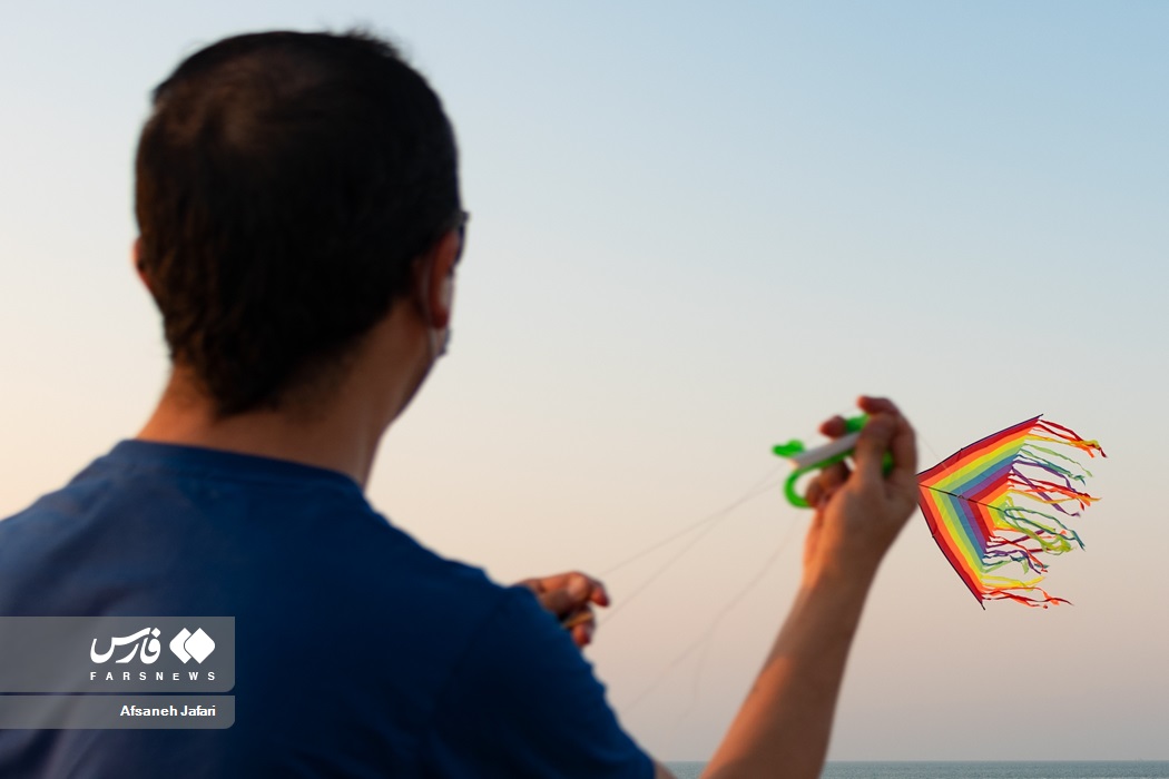 تصاویر: ساحل بادبادک‌ها در بوشهر