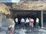 آتش سوزی در هلال احمر کرمان؛ مدیرعامل هلال اهمر: حریق ارتباطی با اغتشاشات ندارد