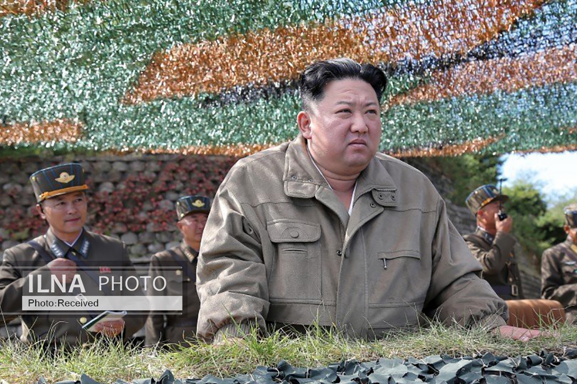 تصاویر: کیم جونگ اون در رزمایش یگان اتمی ارتش کره شمالی