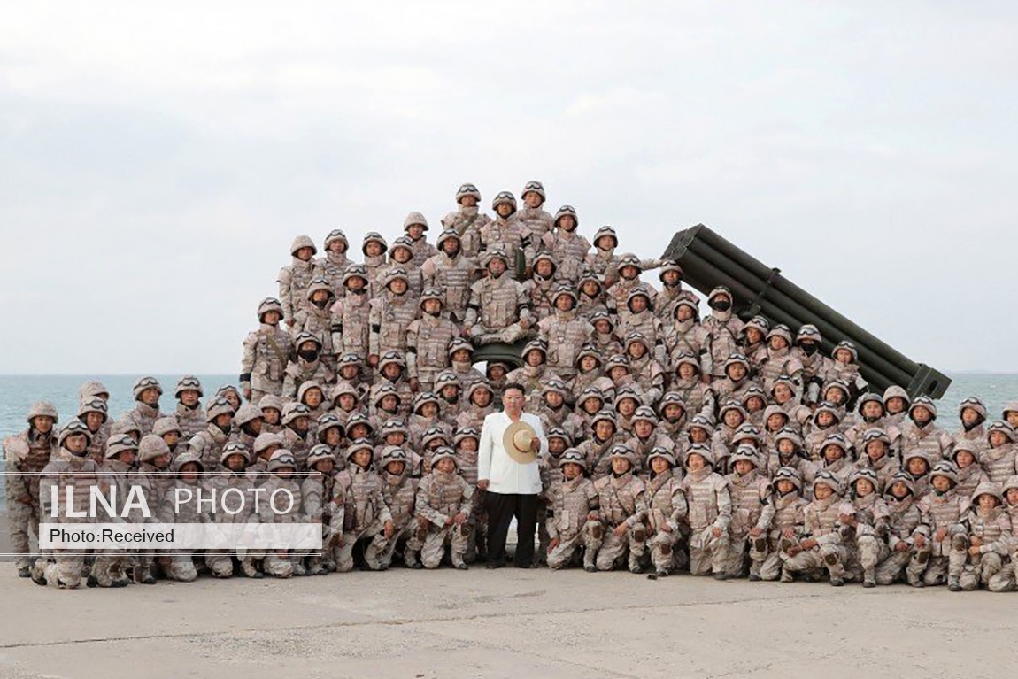 تصاویر: کیم جونگ اون در رزمایش یگان اتمی ارتش کره شمالی