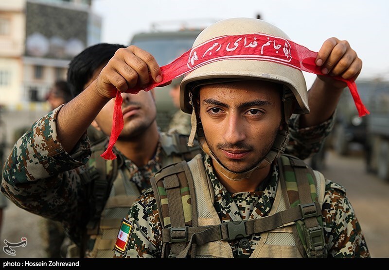 تصاویر: رزمایش  نیروی زمینی سپاه در منطقه ارس