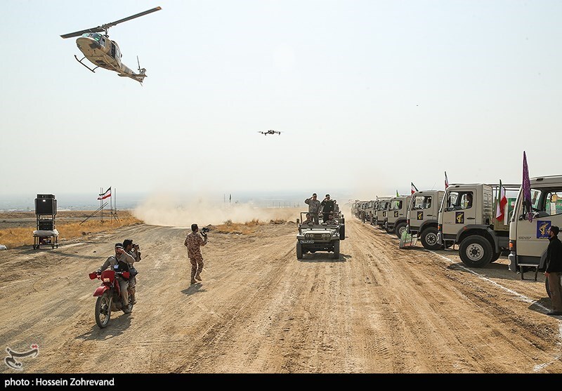 تصاویر: رزمایش  نیروی زمینی سپاه در منطقه ارس