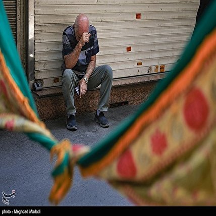 تصاویر: عزاداری ۲۸ صفر در بازار تهران