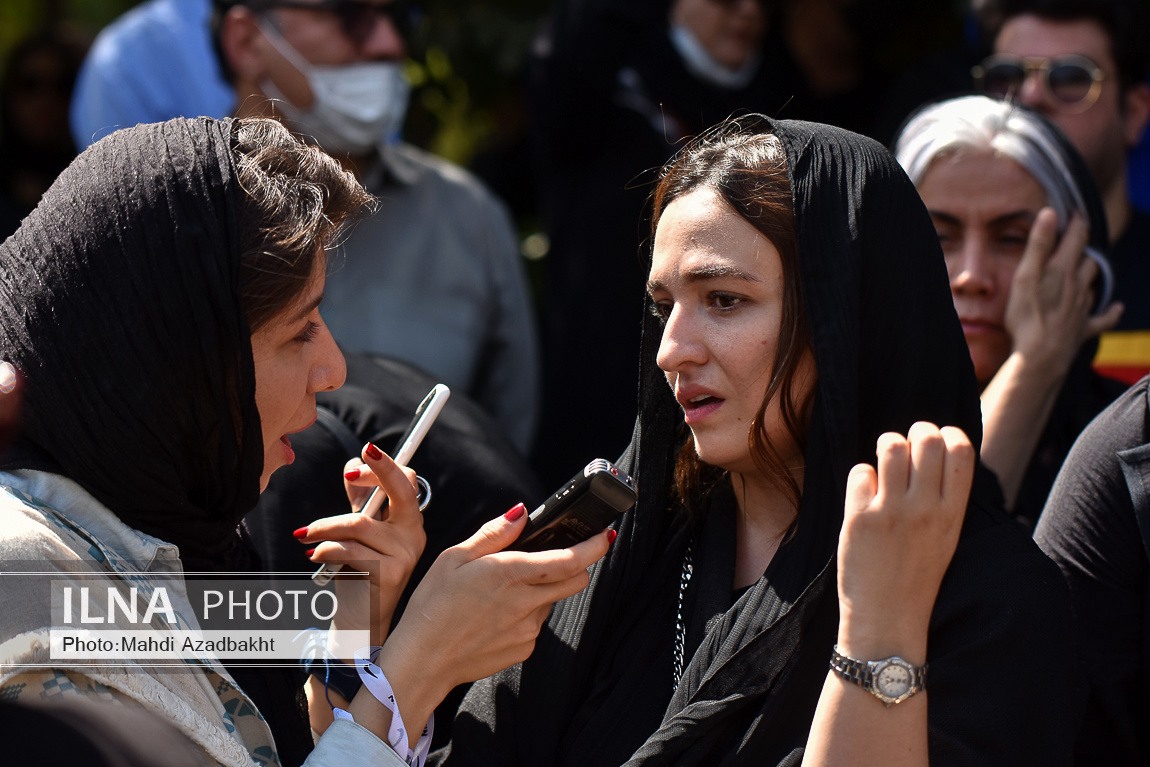 تصاویر: مراسم تشییع پیکر امین تارخ