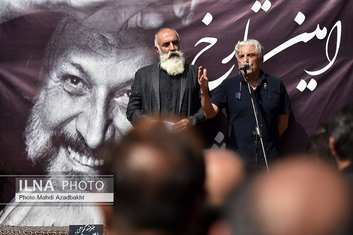 تصاویر: مراسم تشییع پیکر امین تارخ