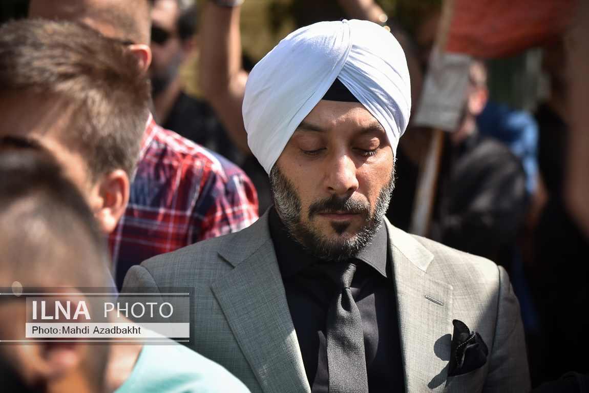 تصاویر: مراسم تشییع پیکر امین تارخ