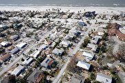 ویدیو / تپه قایق‌های تفریحی لوکس؛ خسارت میلیاردی در پی طوفان فلوریدا