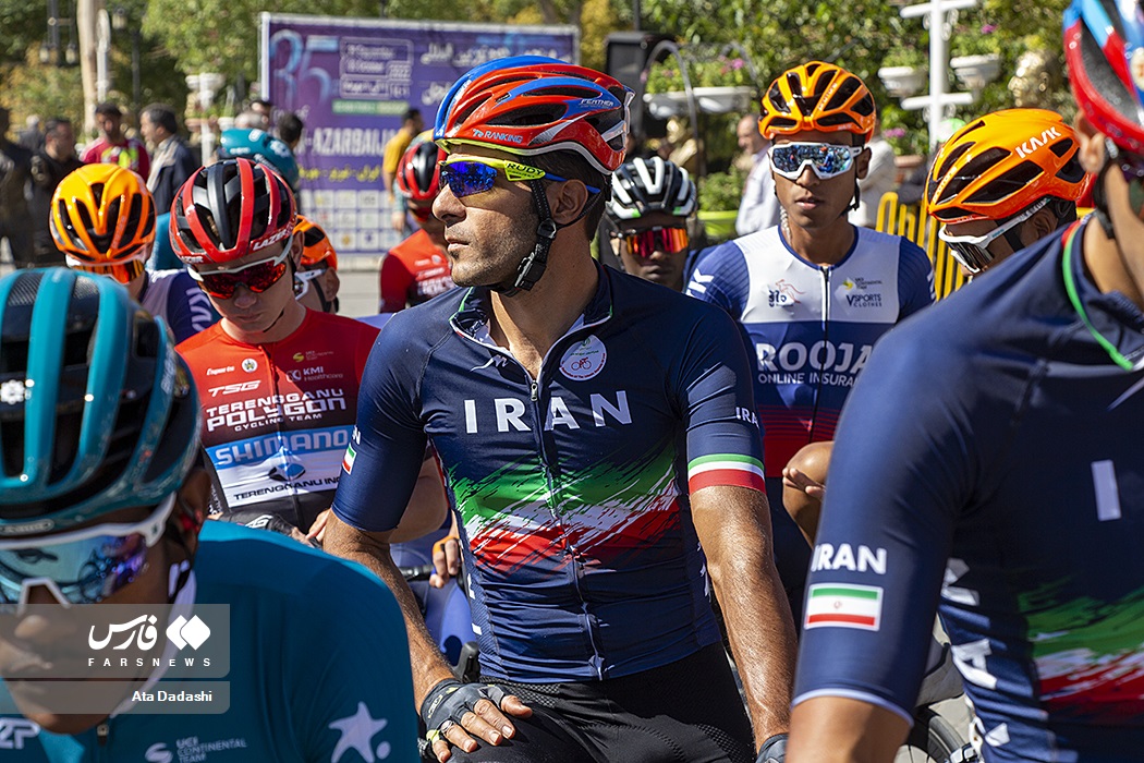 تصاویر: مرحله اول تور بين المللی دوچرخه سواری آذربايجان