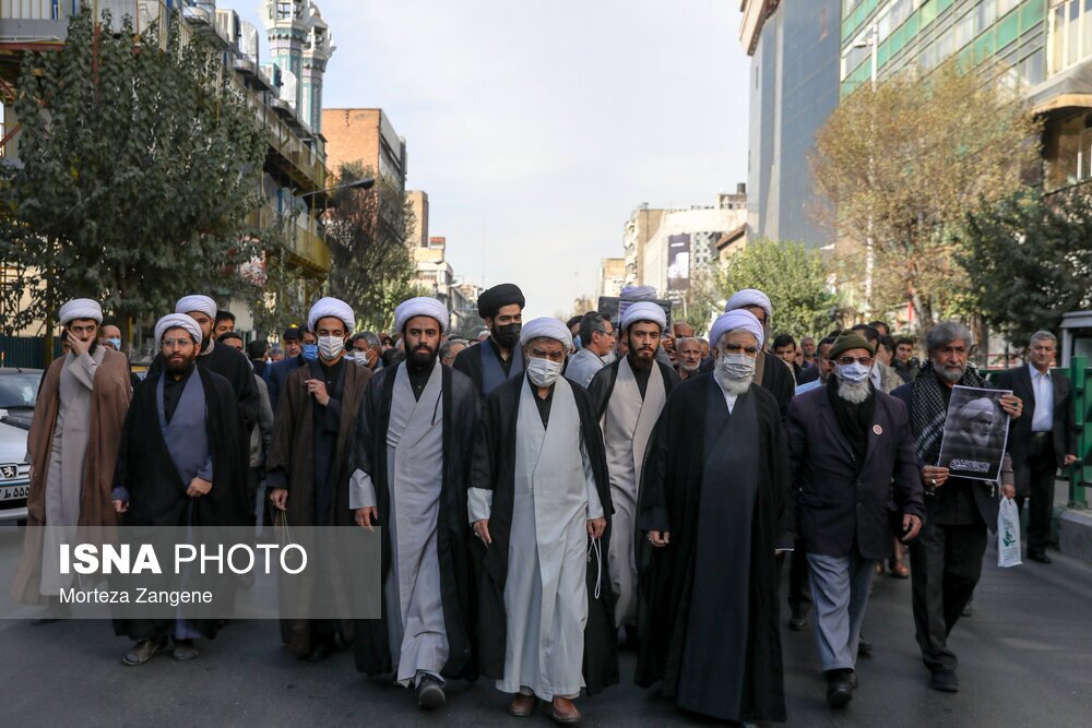 تصاویر: مراسم تشییع پیکر آیت‌الله اختری