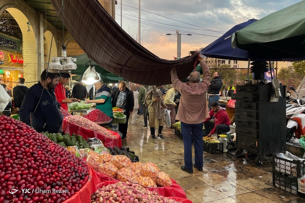 تصاویر: بارش اولین باران پاییزی در تهران