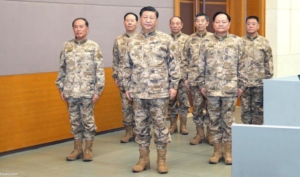 آماده باش رئیس جمهور چین به ارتش/جنگی در راه است؟ + عکس