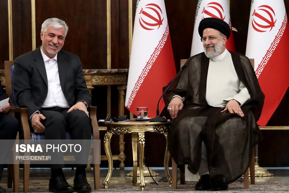 تصاویر: دیدار تیم ملی فوتبال ایران با رییس جمهور