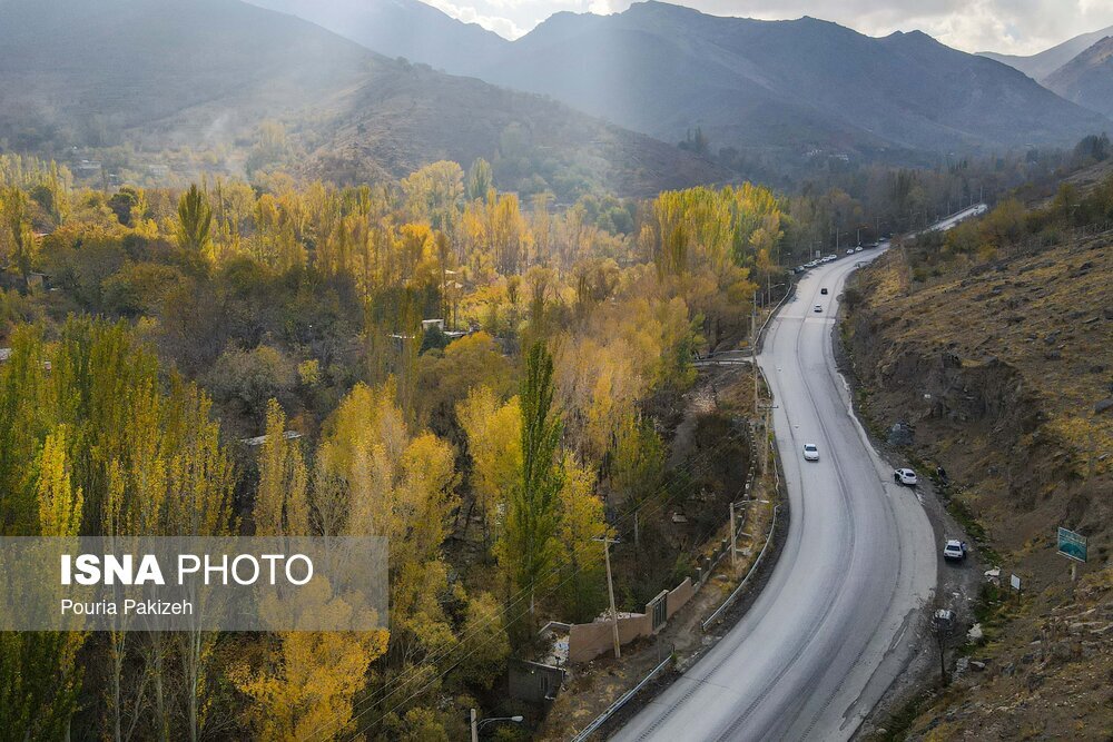 تصاویر: خزان در کوچه باغ‌های همدان