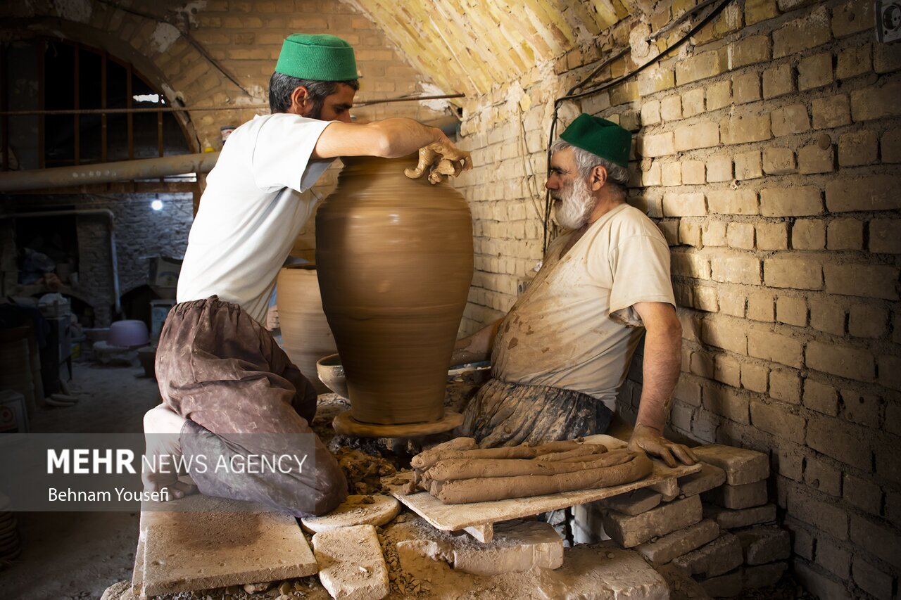 تصاویر: هنر سفالگری