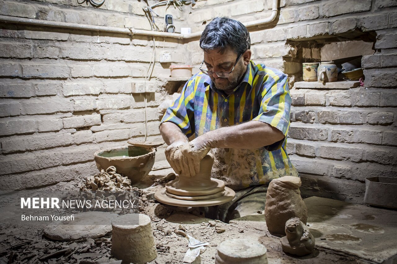 تصاویر: هنر سفالگری