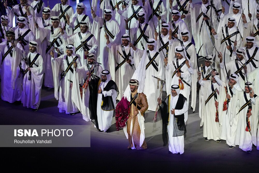 تصاویر: مراسم افتتاحیه جام جهانی ۲۰۲۲ قطر
