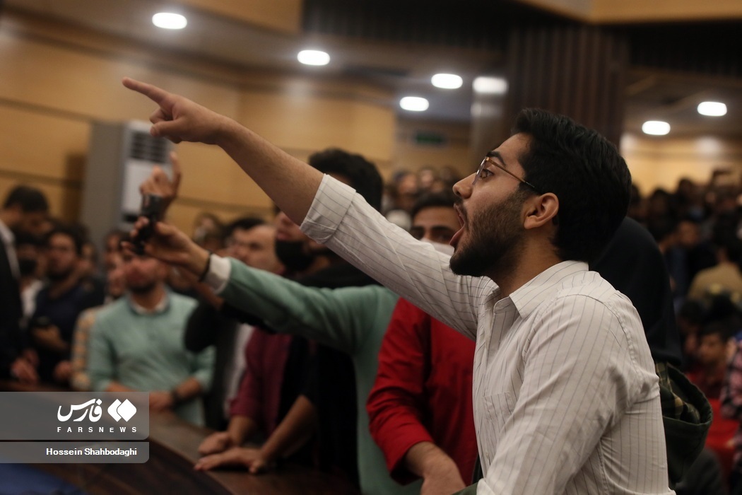 تصاویر: حضور سخنگوی دولت در «دانشگاه قُم»