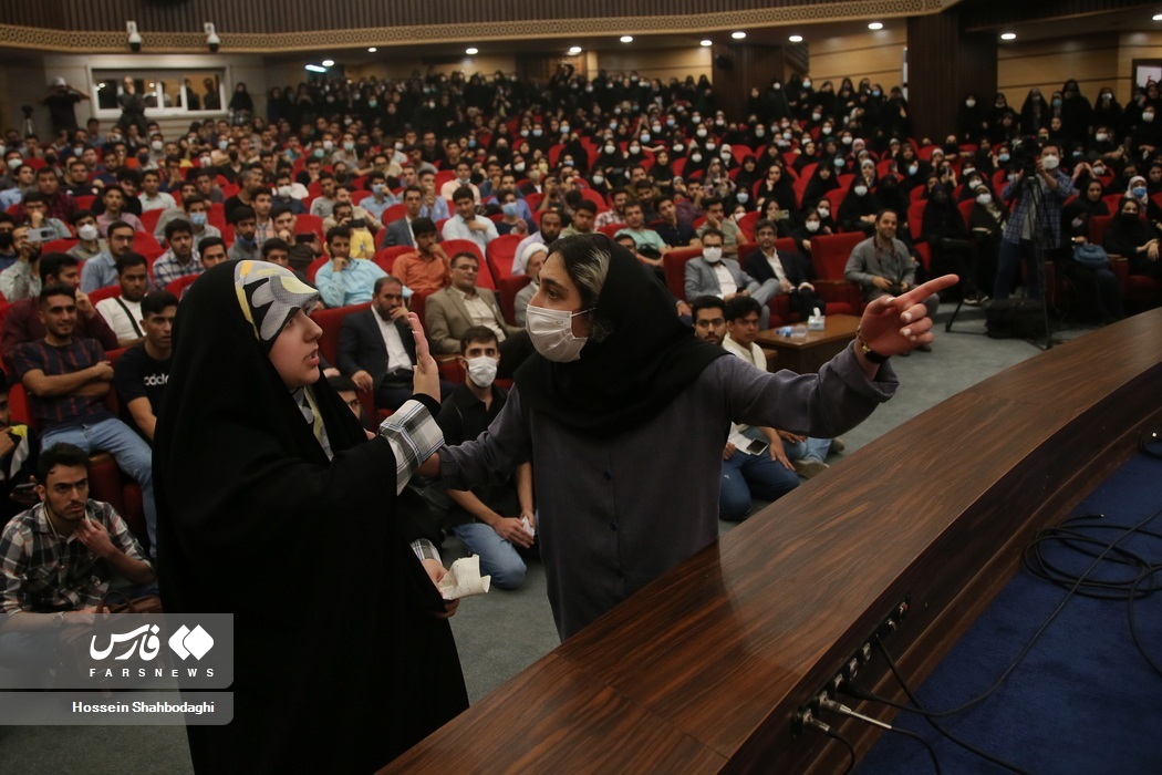 تصاویر: حضور سخنگوی دولت در «دانشگاه قُم»