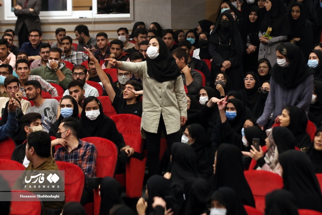 تصاویر: حضور سخنگوی دولت در «دانشگاه قُم»