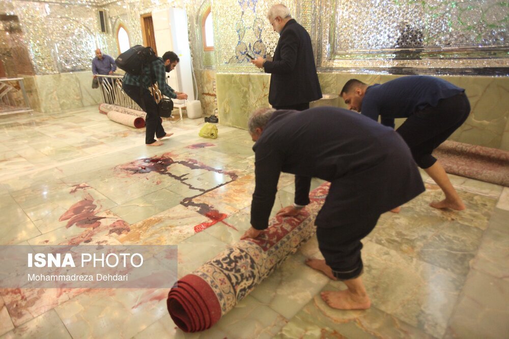 تصاویر: حمله تروریستی به حرم شاهچراغ (ع)